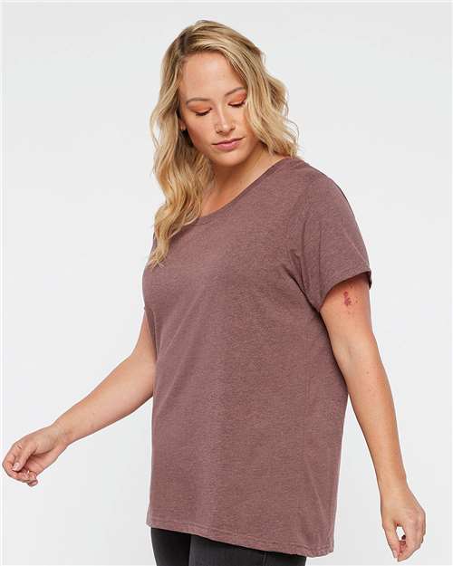 Women's Curvy Collection Fine Jersey Tee - 3816 14
