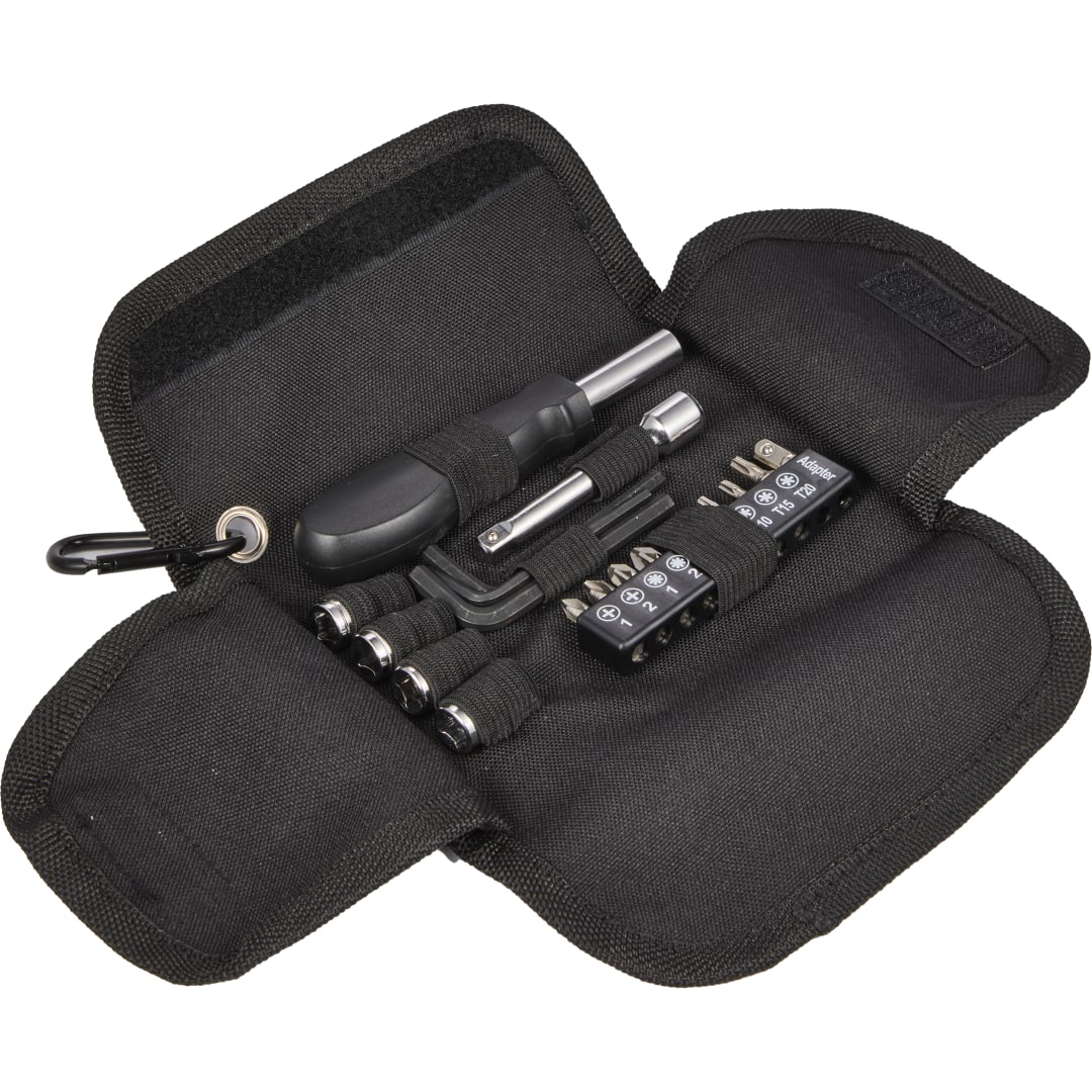 19-Piece Tool Set with rPET Case 19