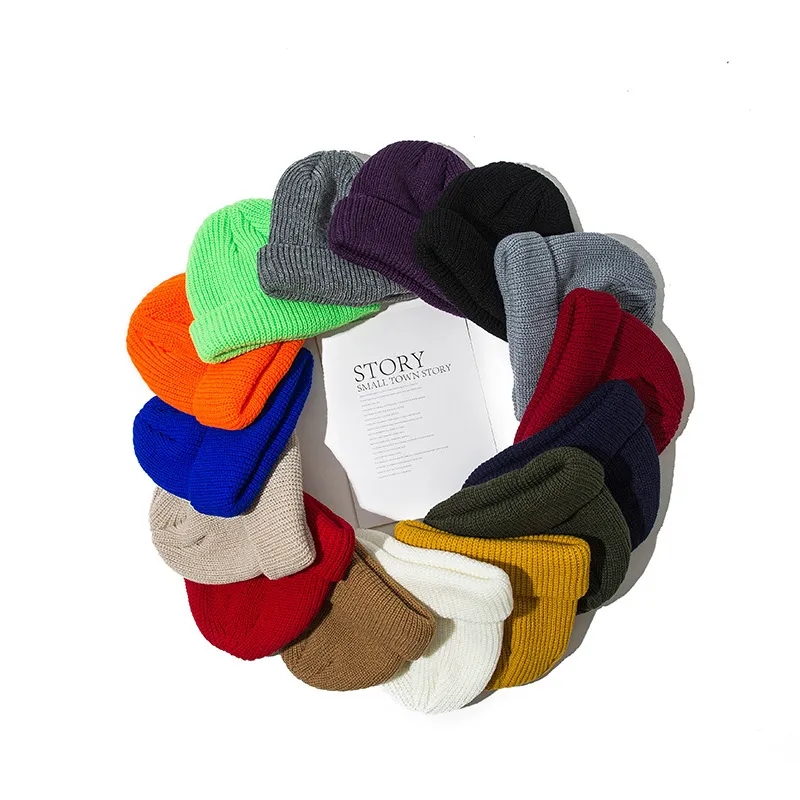 Vintage Knitted Beanie Hat 4