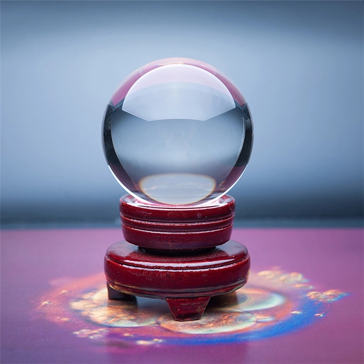 Crystal Ball with Wood Stand 2
