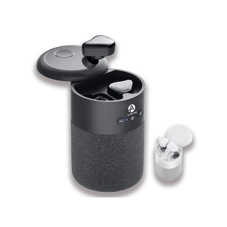 2 in 1 Portable Wireless Bluetooth Speaker and Earbuds 1