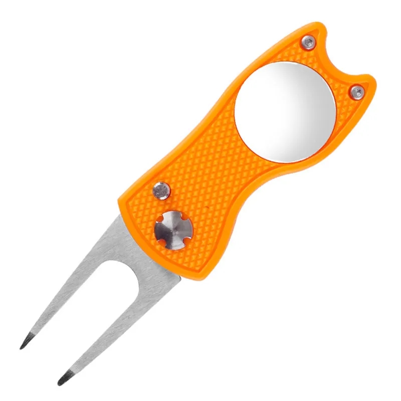 Stainless Steel Foldable Golf Fork 3