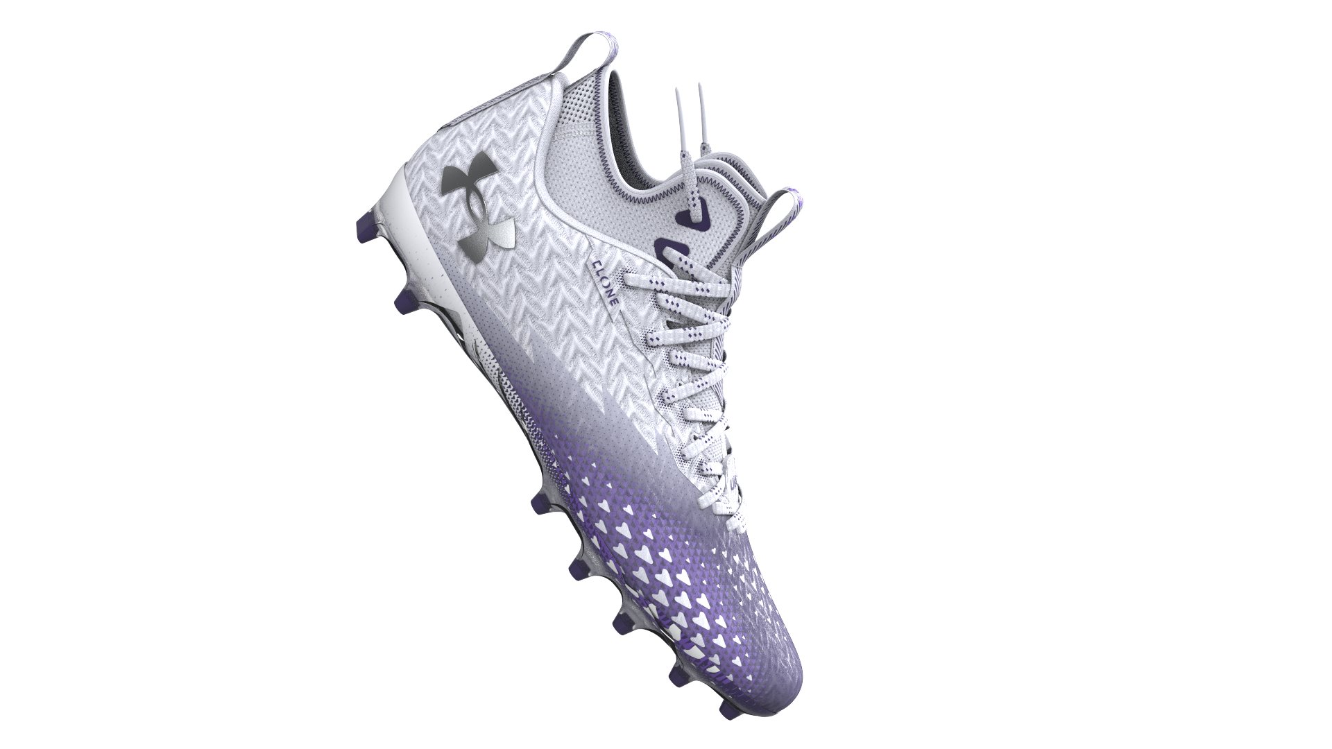 UA Spotlight Clone 3.0 MC Men's Football Cleats 4