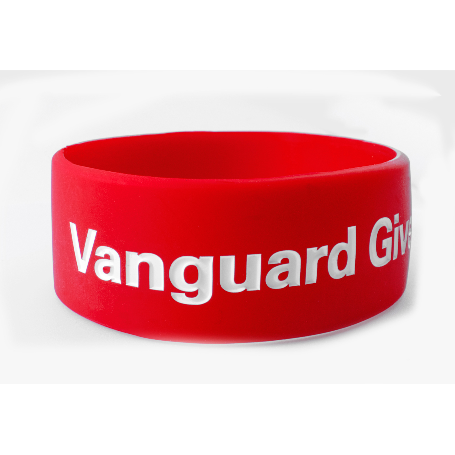 1" Jumbo Thumb Ring - Deboss And Color Fill 1