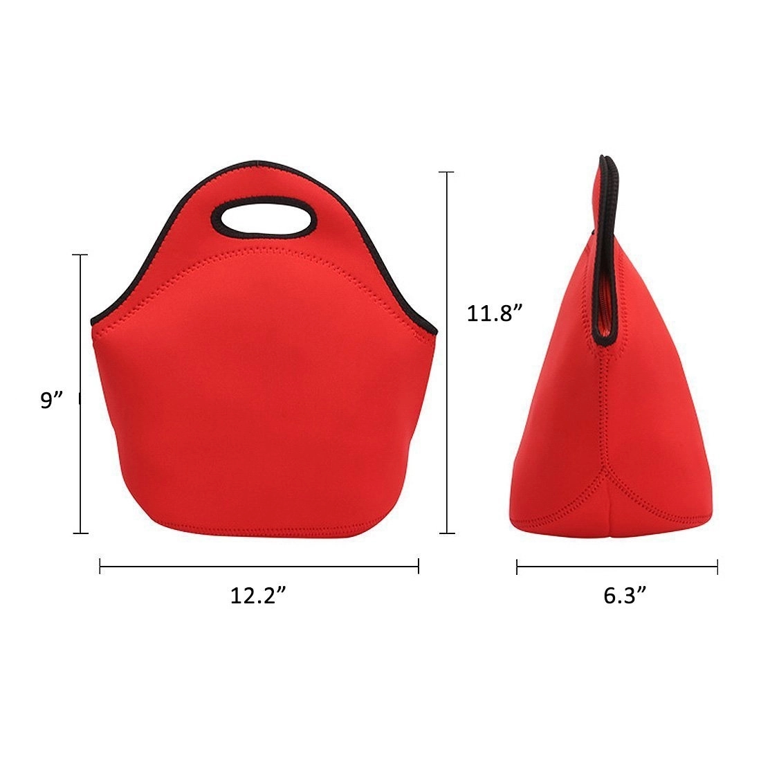Durable &Reusable Insulated Cooler Lunch Box Tote 13