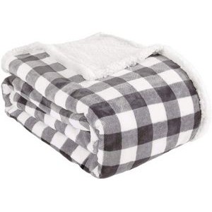 Super Soft Warm Buffalo Plaid Plush Gig Blankets 2