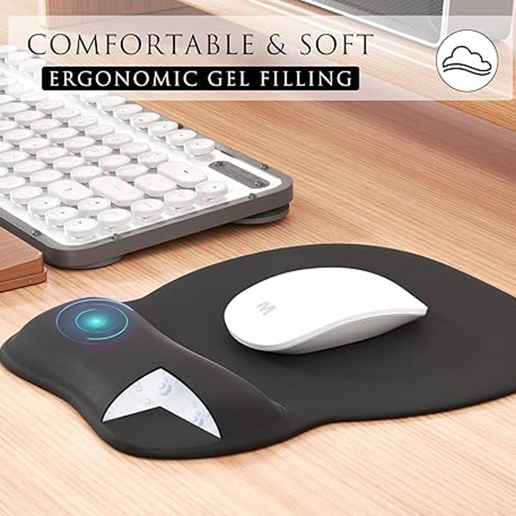Ergonomic Mouse Pad With Wrist Support 5