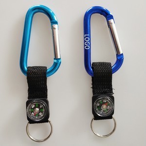 Outdoor Carabiner With Compass 6