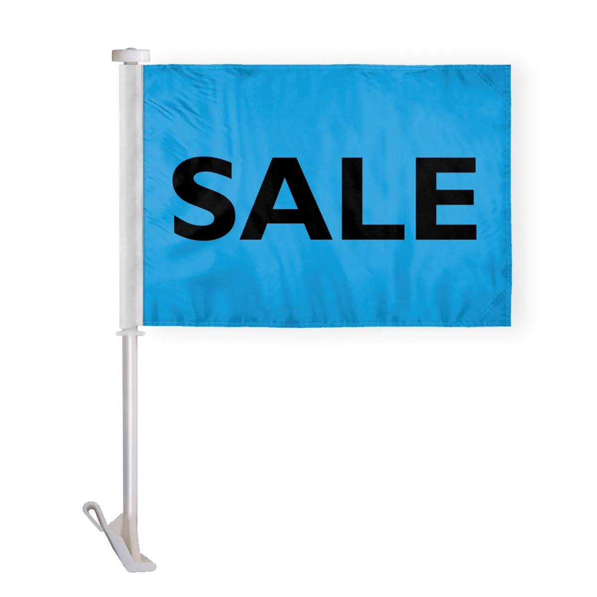 10.5" x 15" Advertising Car Flag - wPoly 1 Ply 18