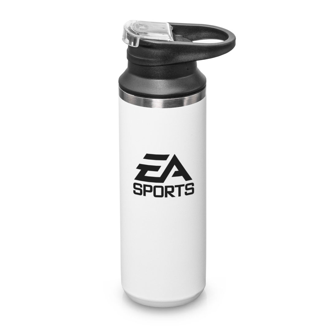 Della SS Water Bottle w/Handle & Flip Top - 17oz, custom water bottle with logo imprint 23