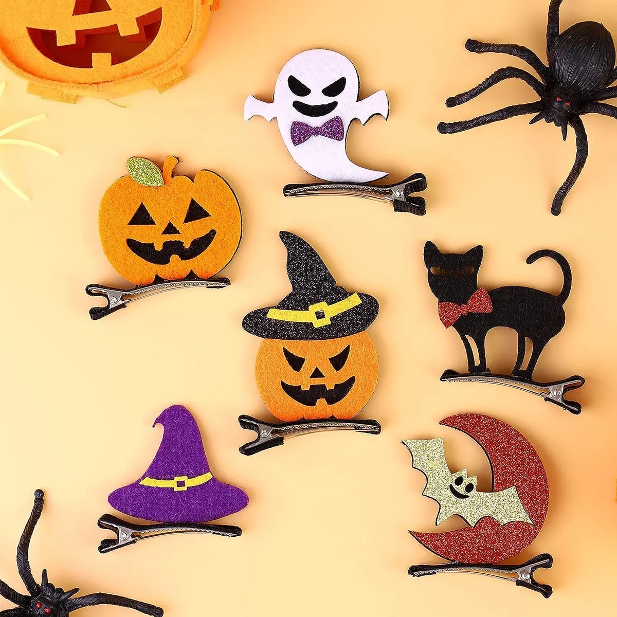 Halloween Hairpins Cute Hair Barrettes Clips 3