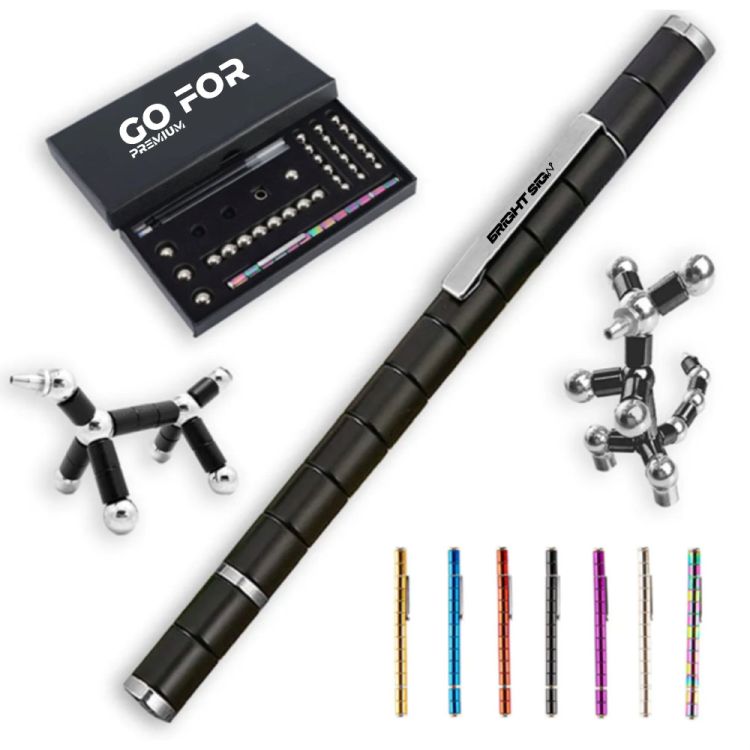 Multifunction Decompression Magnetic Fidget Pen 1