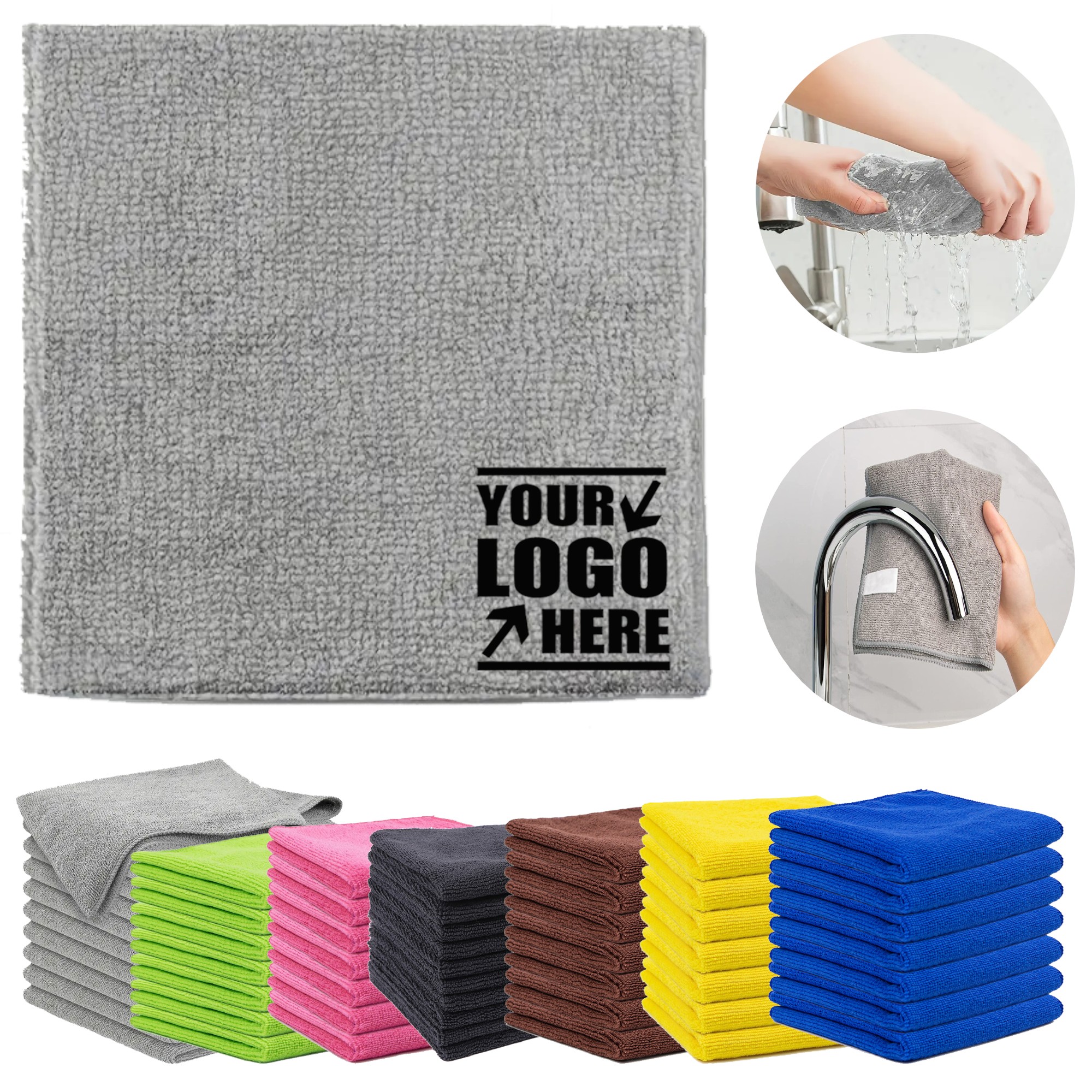 Microfiber Kitchen Cleaning Cloths 1