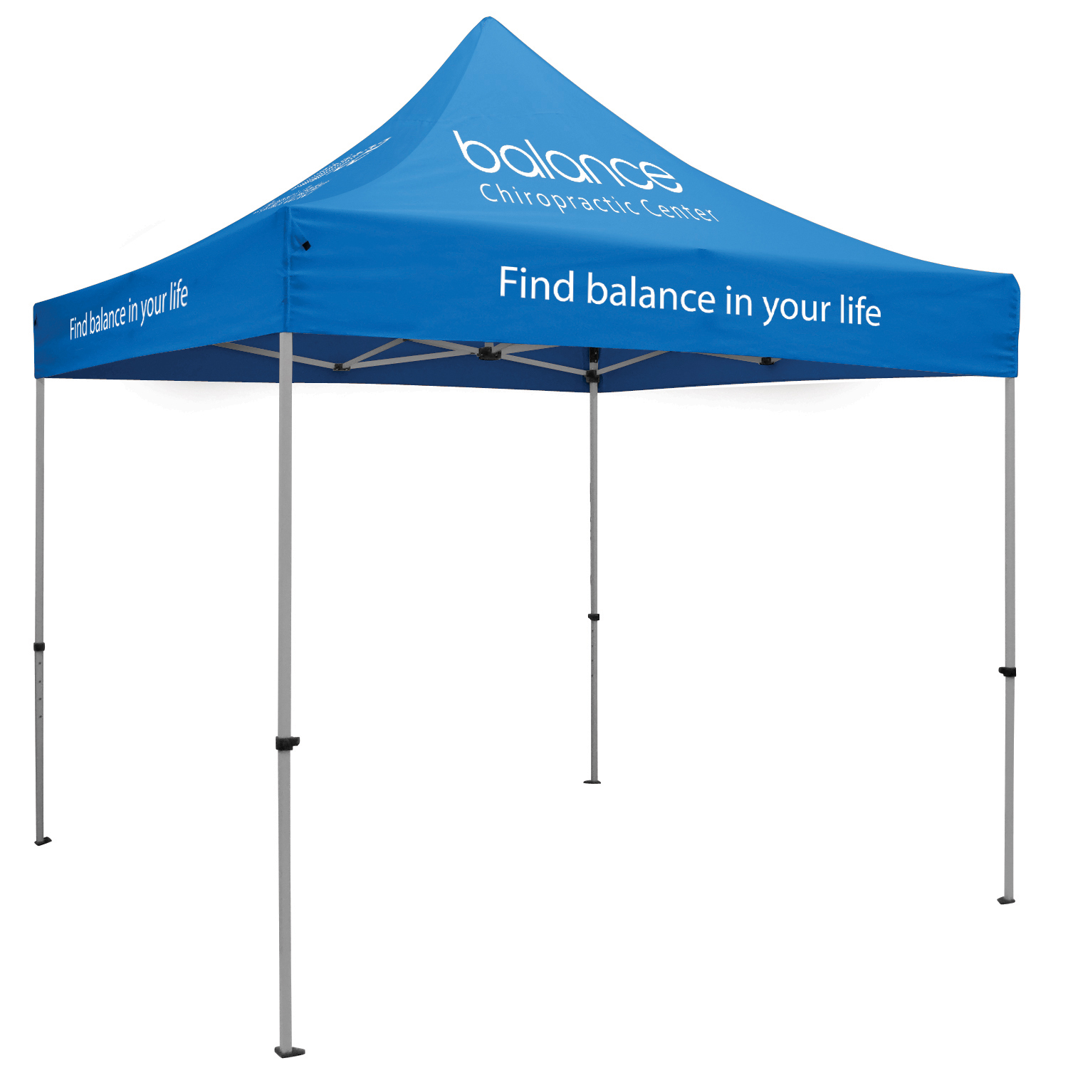 10' Premium Tent Kit (Imprinted, 4 Locations) 14