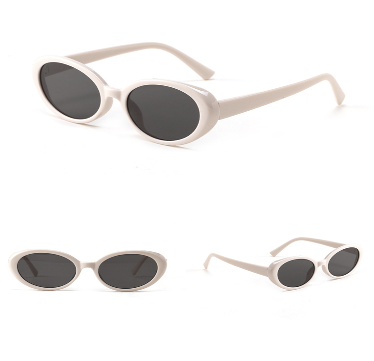 Polarized Retro Oval Sunglasses 3