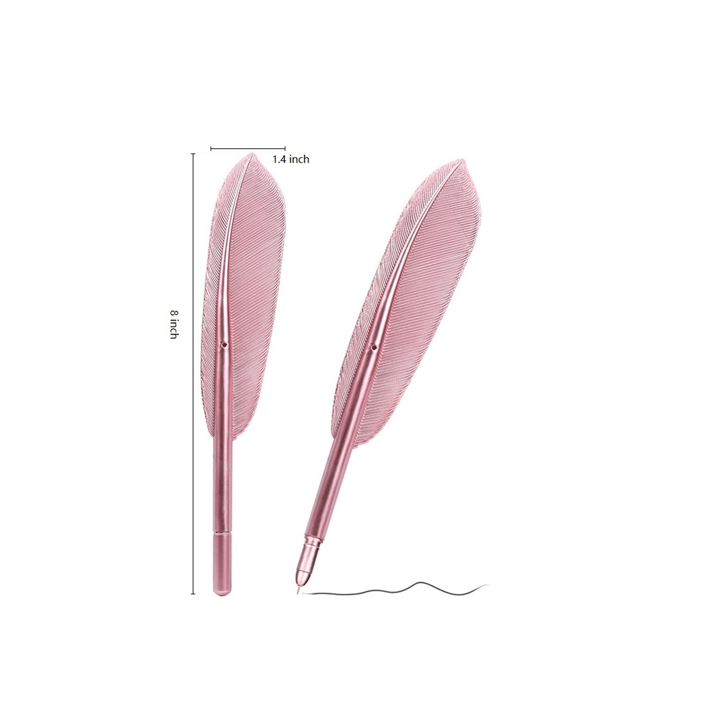 Small Size Feather-shaped Gel Pen 3