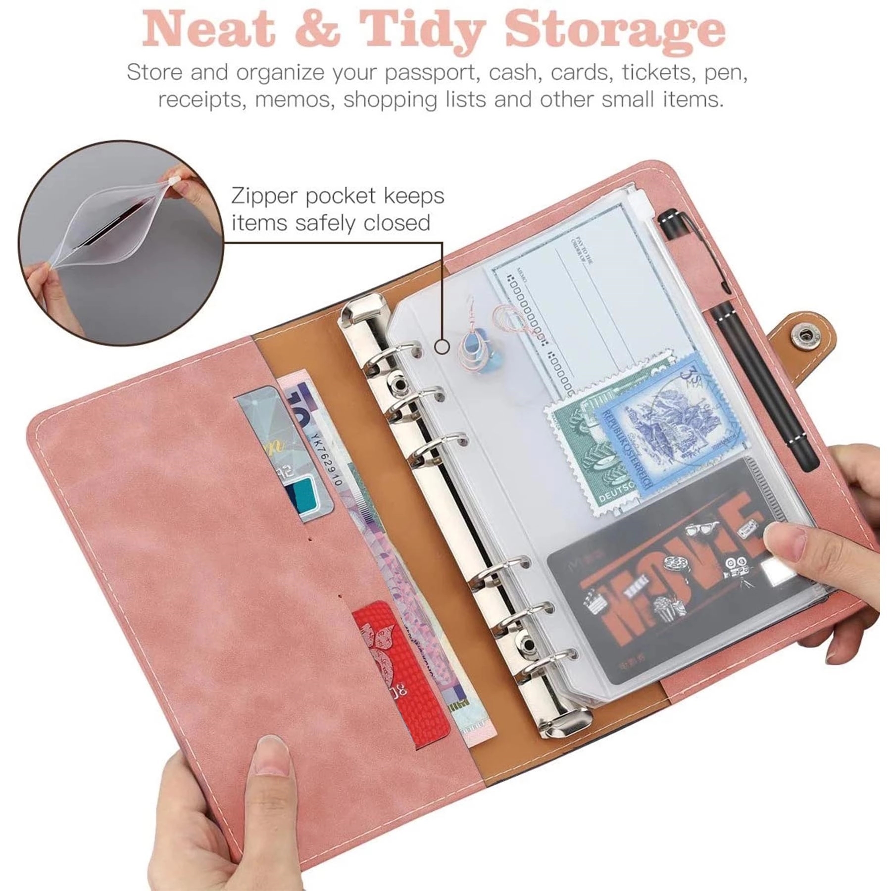 Leather Notebook Binder 10