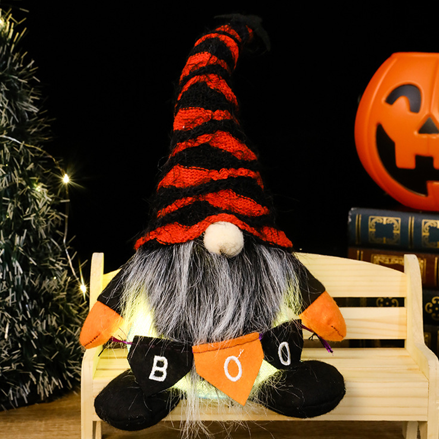 Halloween faceless doll decoration 3