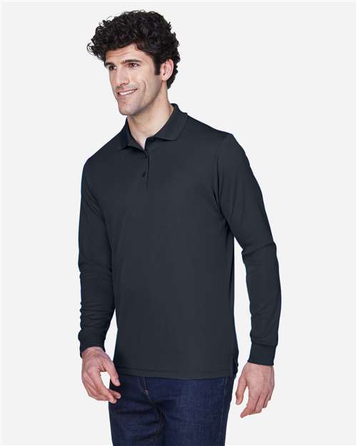 Men's Pinnacle Performance Long Sleeve Piqué Polo - 88192 63
