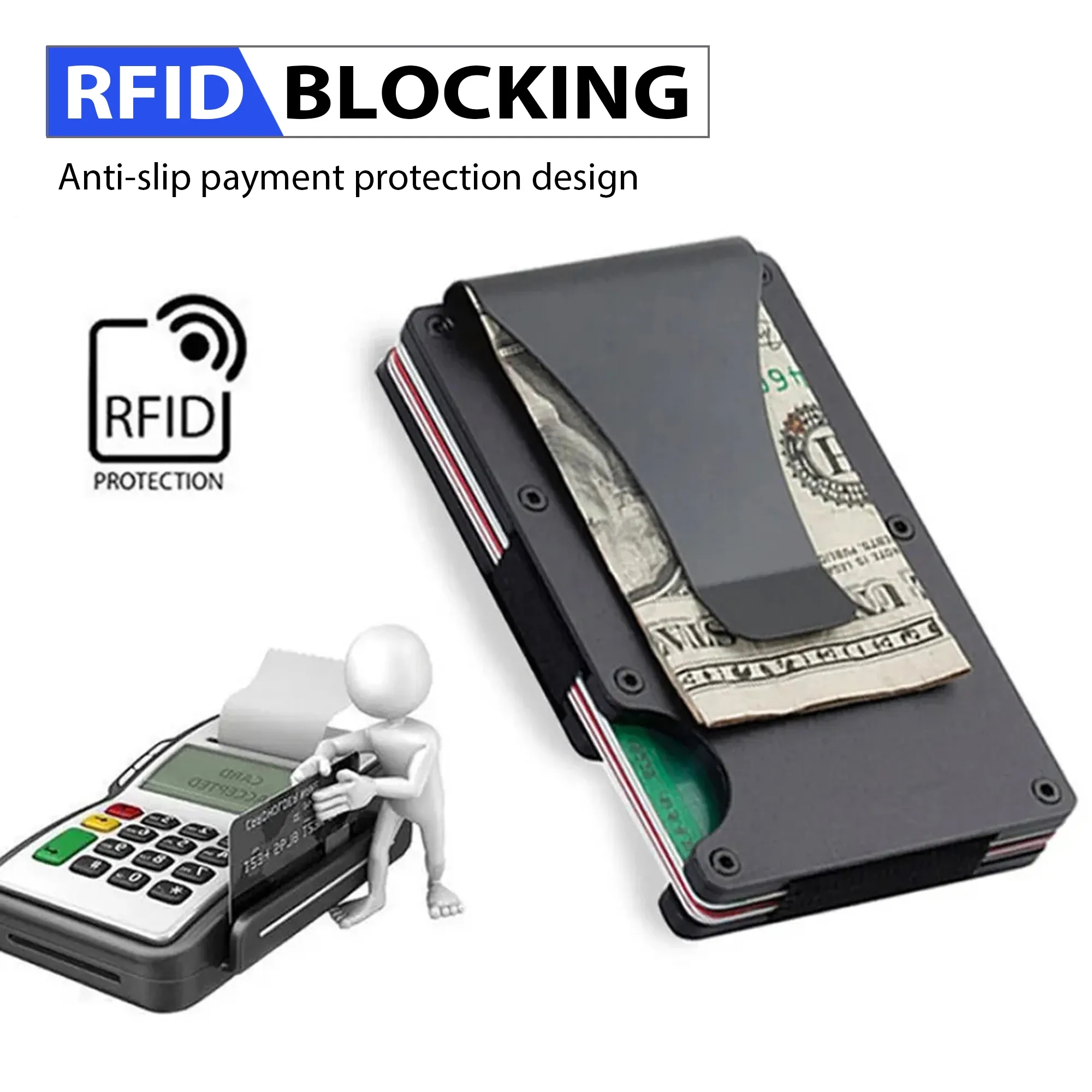 Aluminum RFID Blocker Card Holder 2