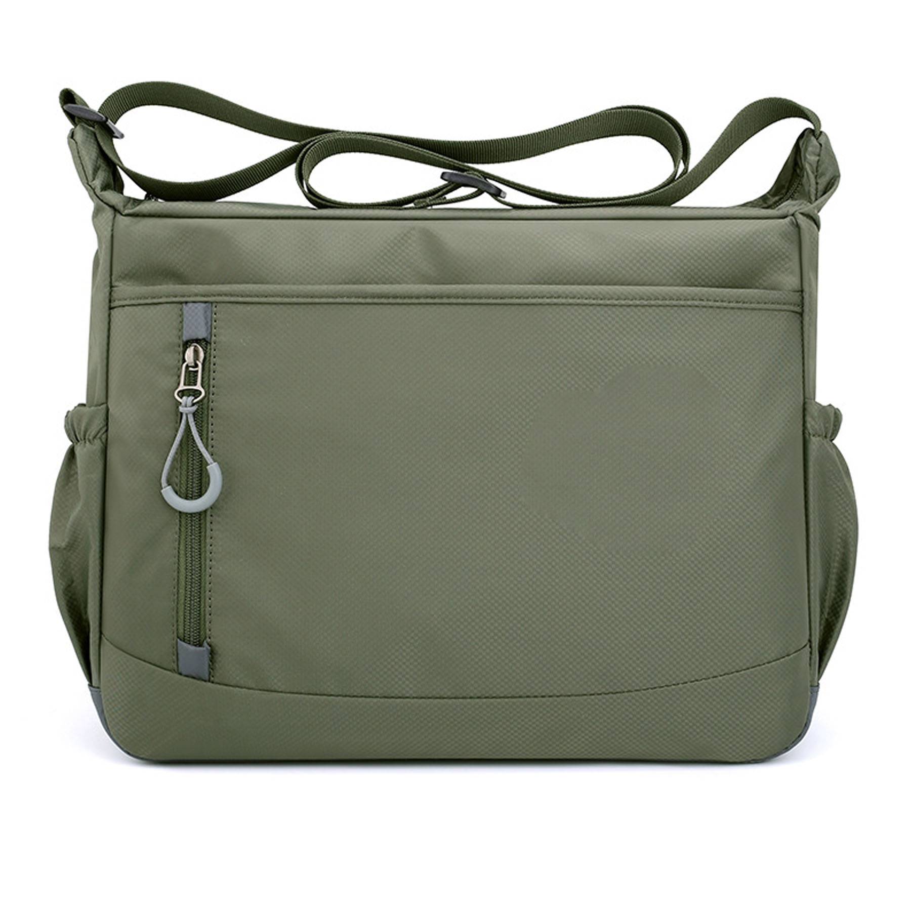 Nylon Multicolor High Capacity Crossbody Bag 6