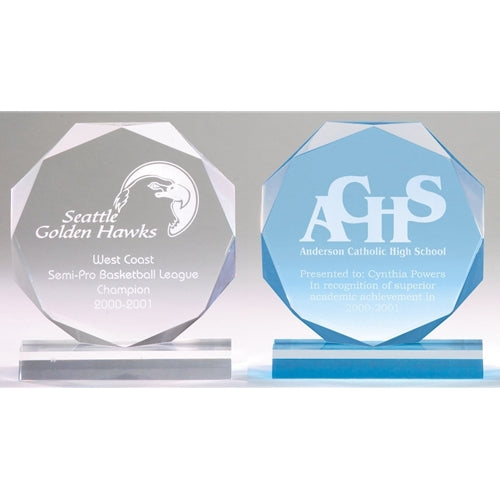 Octagon Acrylic Award 4