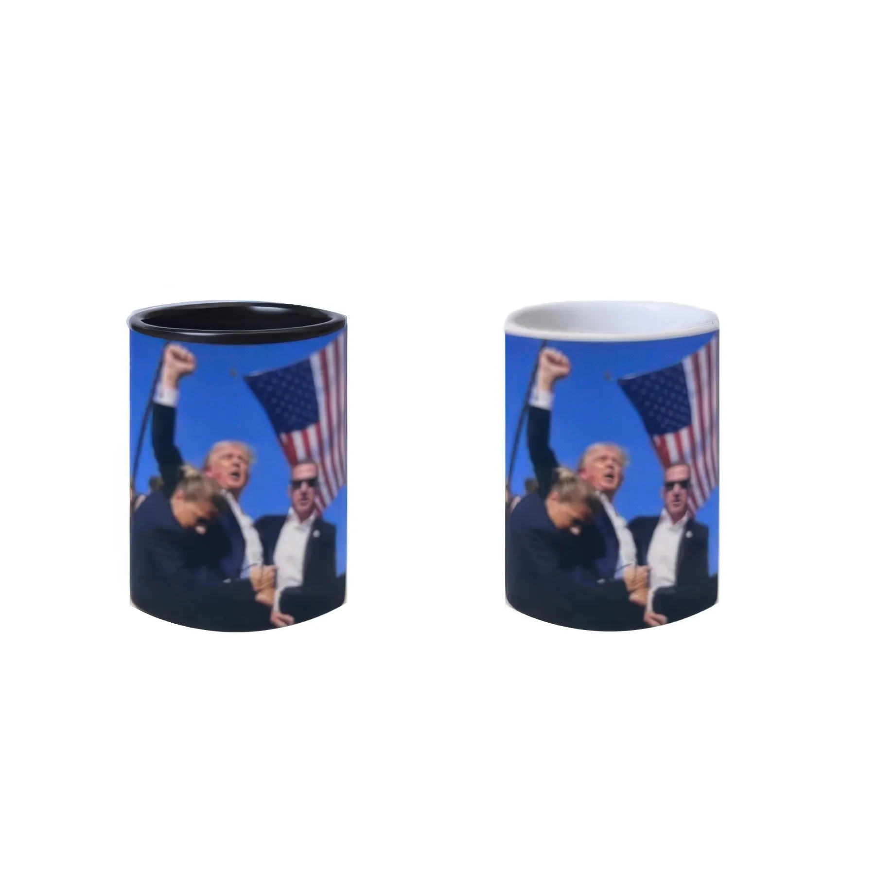 Simple Trump Speech Straight Ceramic Mug 5