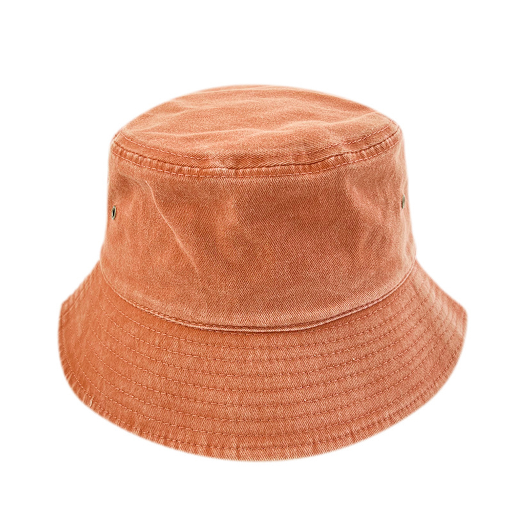Aging Treatment 100% Cotton Bucket Hat 5