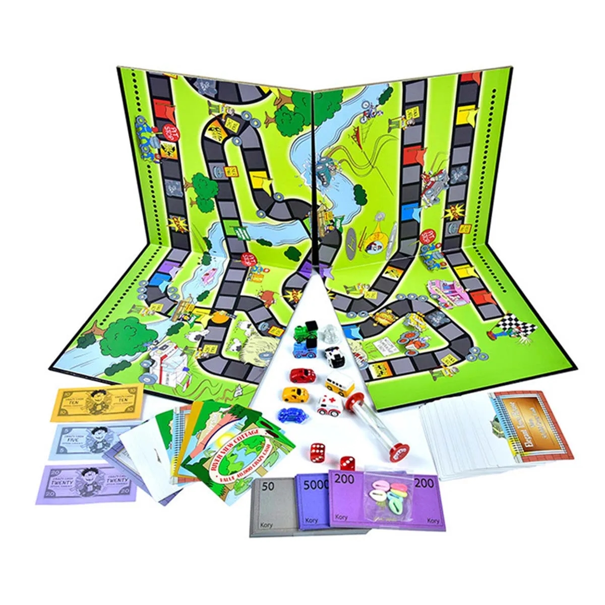 Custom Monopoly Style Board Game 4
