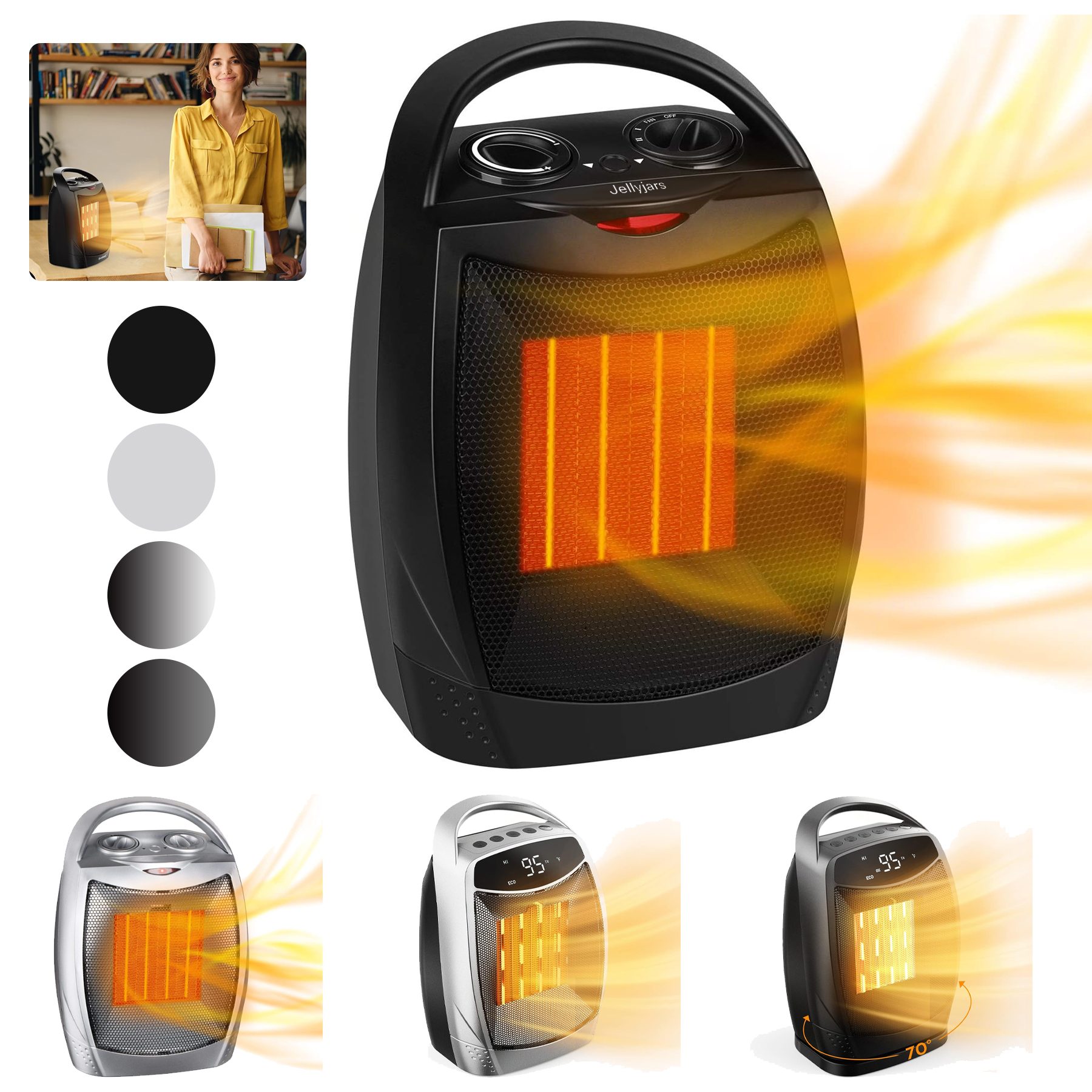 Portable Electric Space Heaters 2