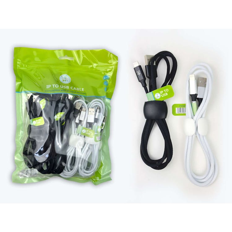 IP To USB-A Cables - Assorted Colors 2