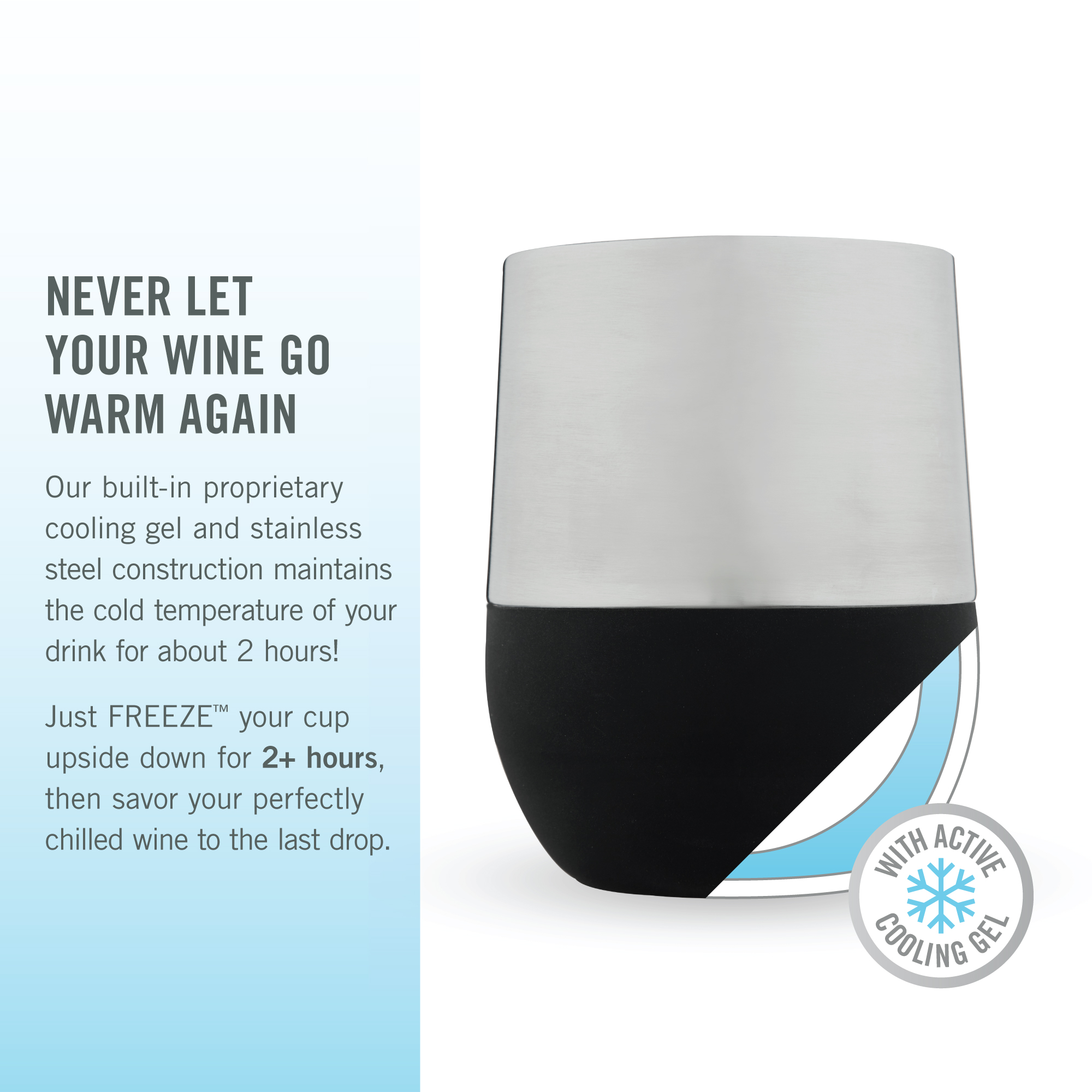 HOST® Wine FREEZE™ Pro Cup 9