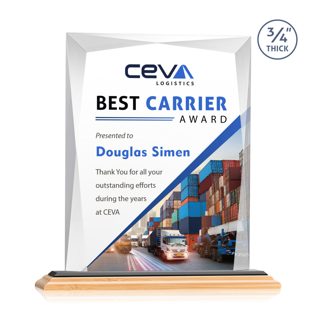 Messina VividPrint™ Award - Bamboo/Black 1