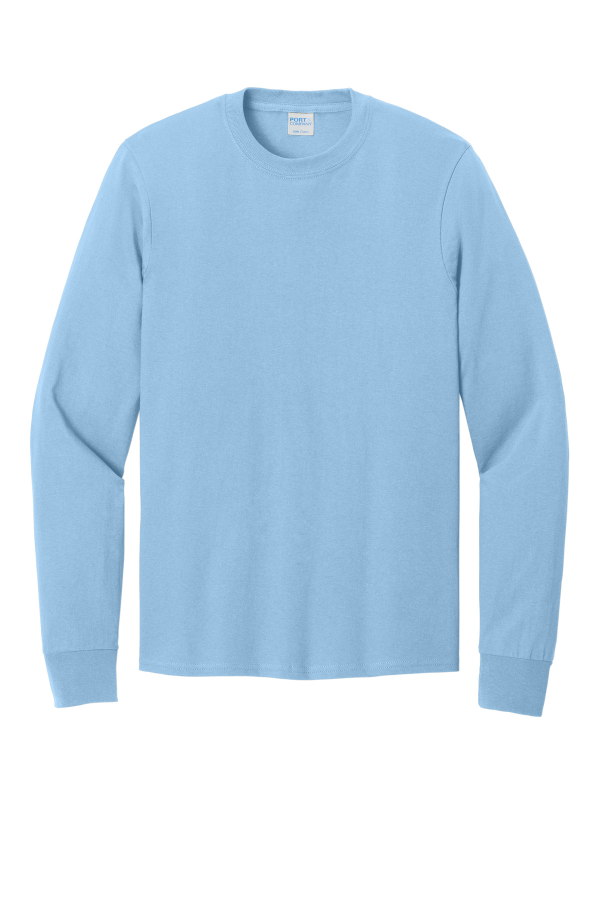 Port & Co Long Sleeve Core Cotton Tee. PC54LS 196
