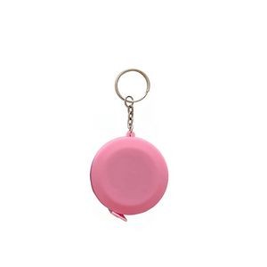 Charming Heart Shaped Tape Ruler Keychain 7