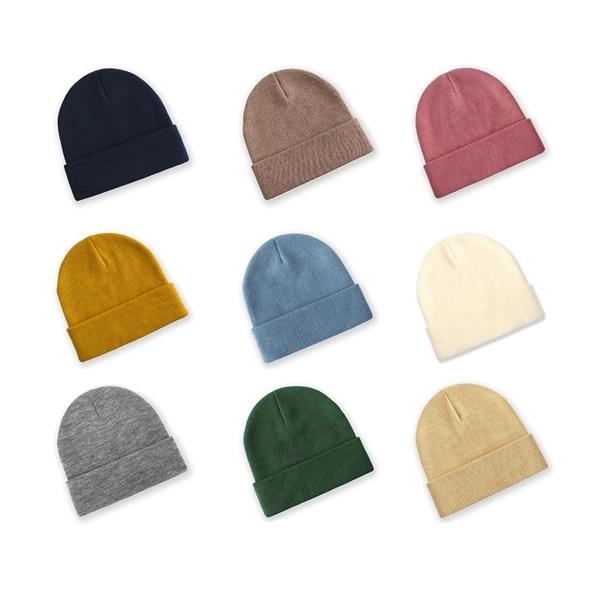 Soft Knitted Beanie Hat 2