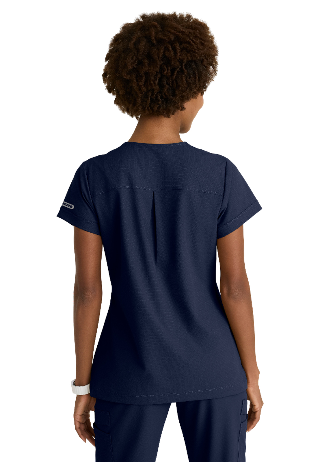 Skechers Ripstop Collection - Women's Two-Pocket Round Neck Trek Scrub Top 17