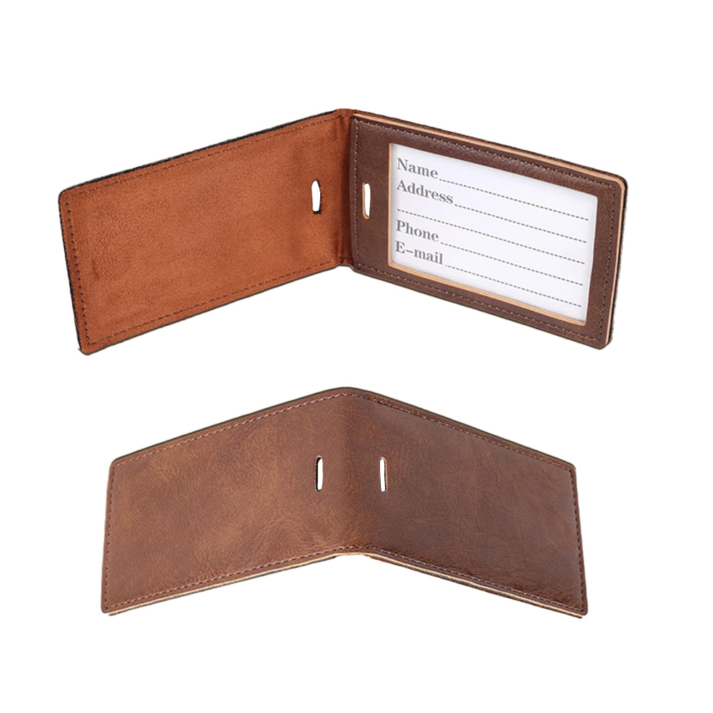 Leather Luggage Tag For Business 5