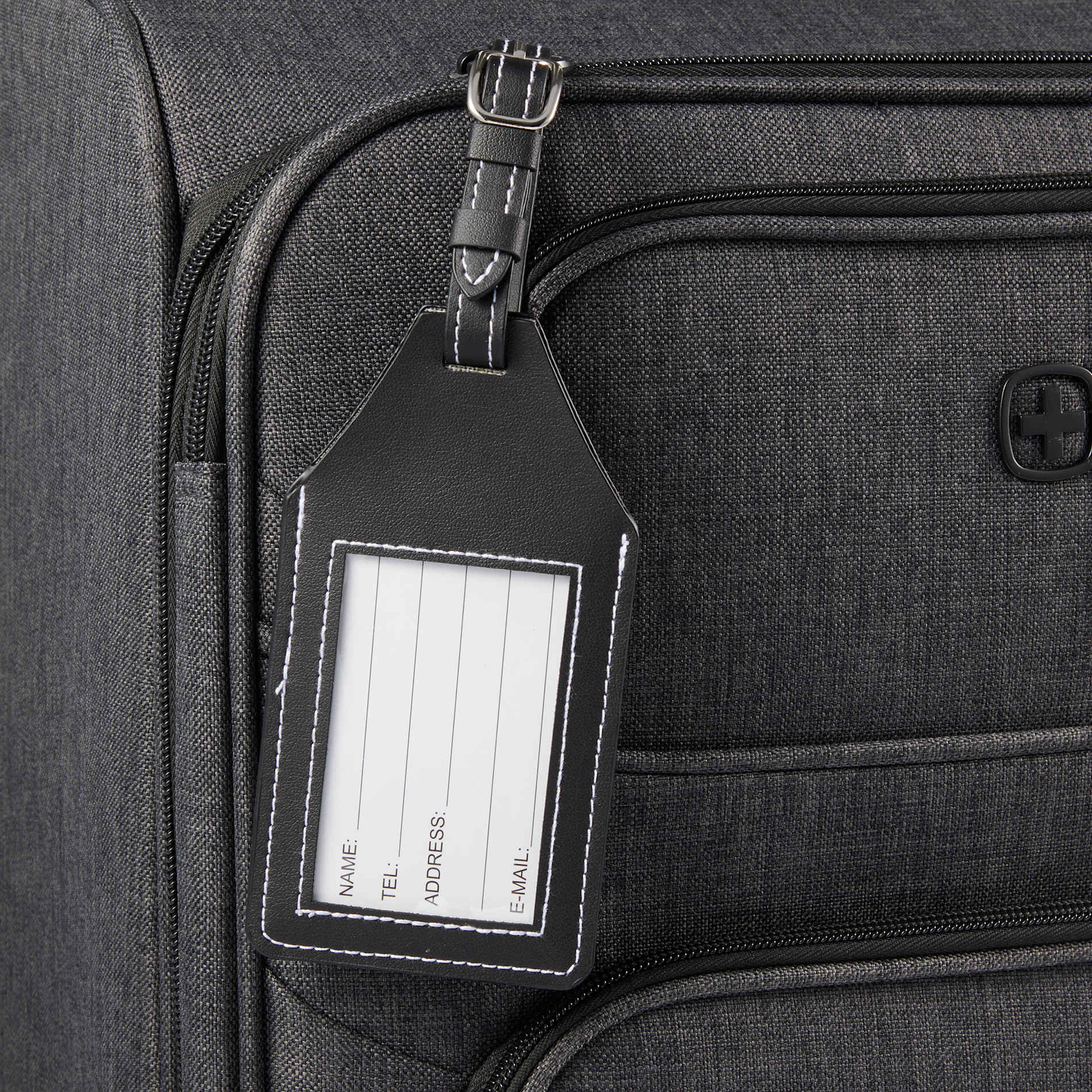 Wander & Roam Luggage Tag w/ Air Tag Holder 2