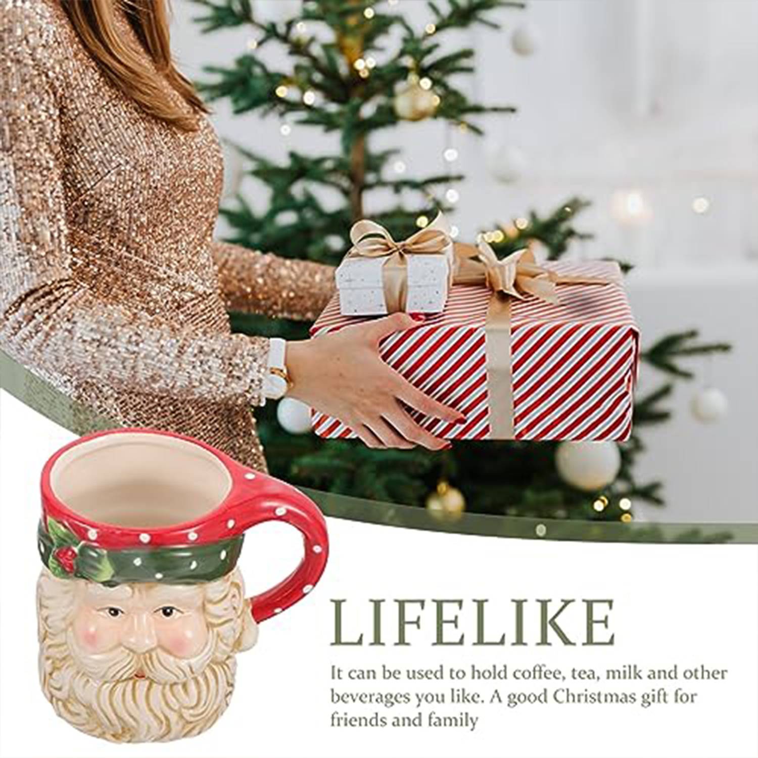 14OZ Christmas Water Cup 5