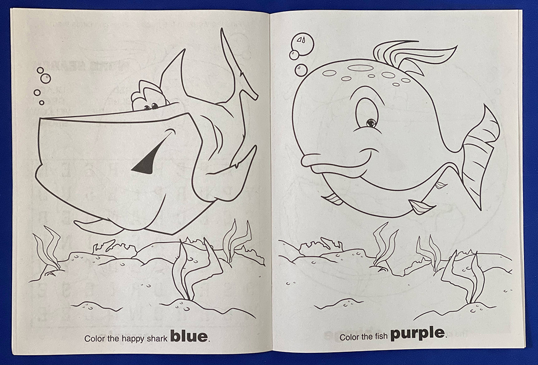 COLORING BOOK - Fun With Colors Coloring & Activity Book 4