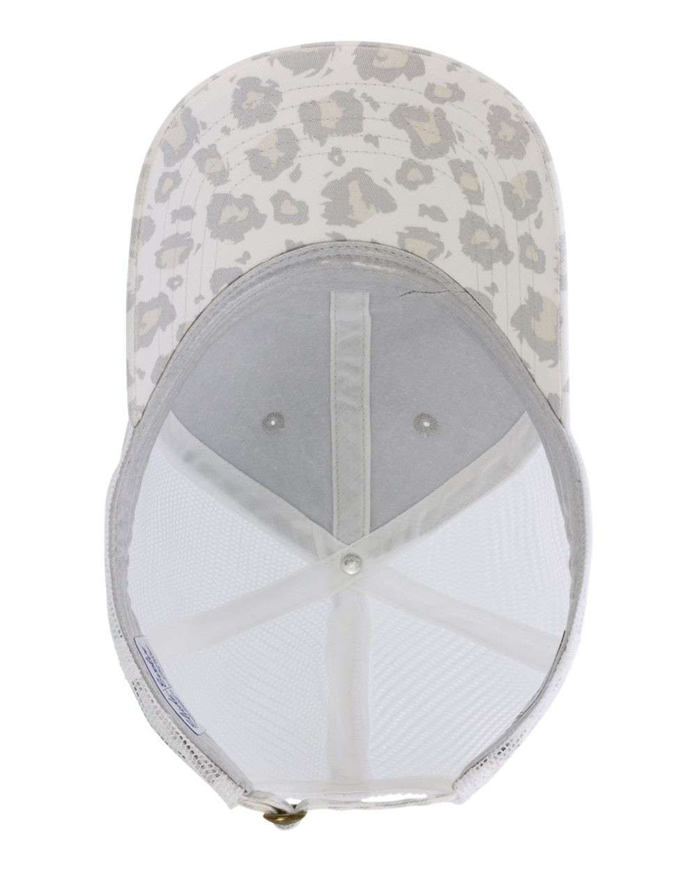 Women's Printed Bill with Mesh Back Cap - JANET 6