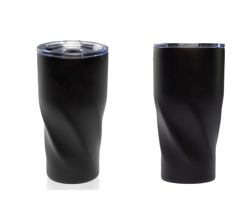Wavey Stainless Steel Travel Tumbler, 20 oz. 4