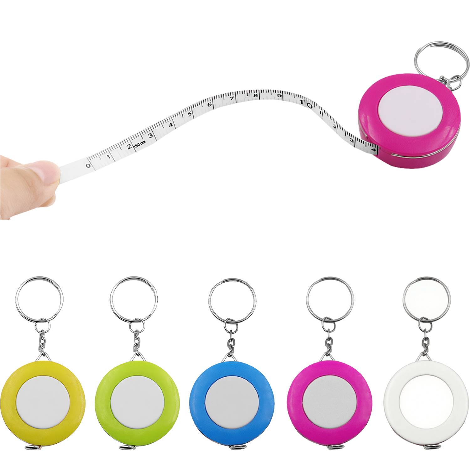 60" Mini Keychain Tape Measure 2