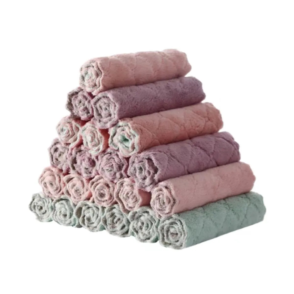 Kitchen Dish Cloths Reusable Dish Towels 7