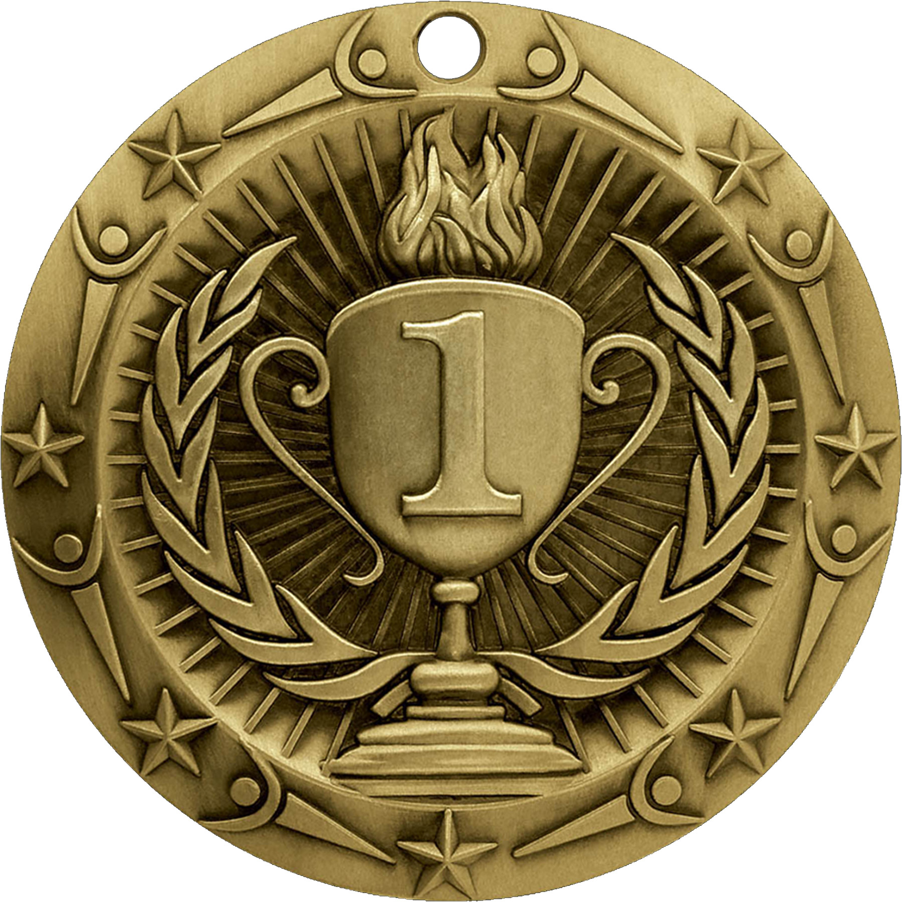 Stock World Class Sports & Academic Medals: 1st Place 2