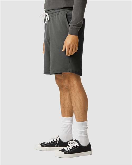 Unisex Garment-Dyed Lightweight Fleece Sweat Shorts - 1468 34