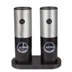 Electric Salt & Pepper Grinder Set