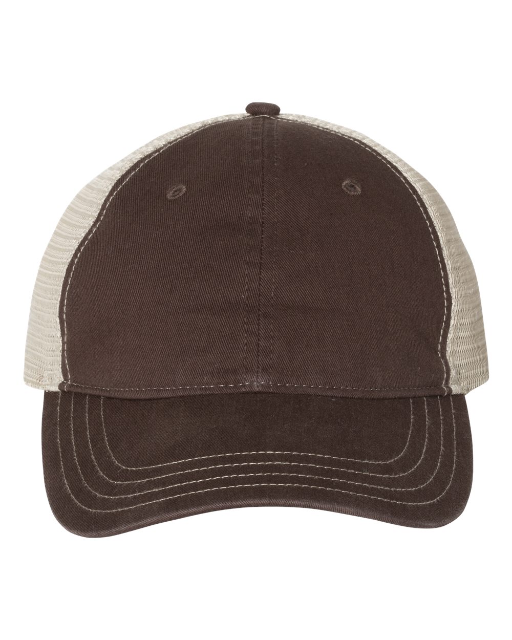 Garment-Washed Trucker Cap - 111 68