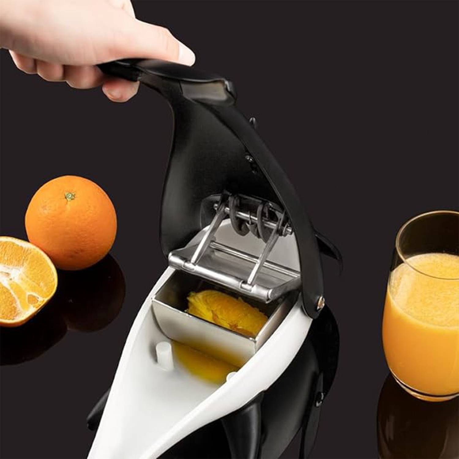 Home small manual multifunctional whale juicer 5